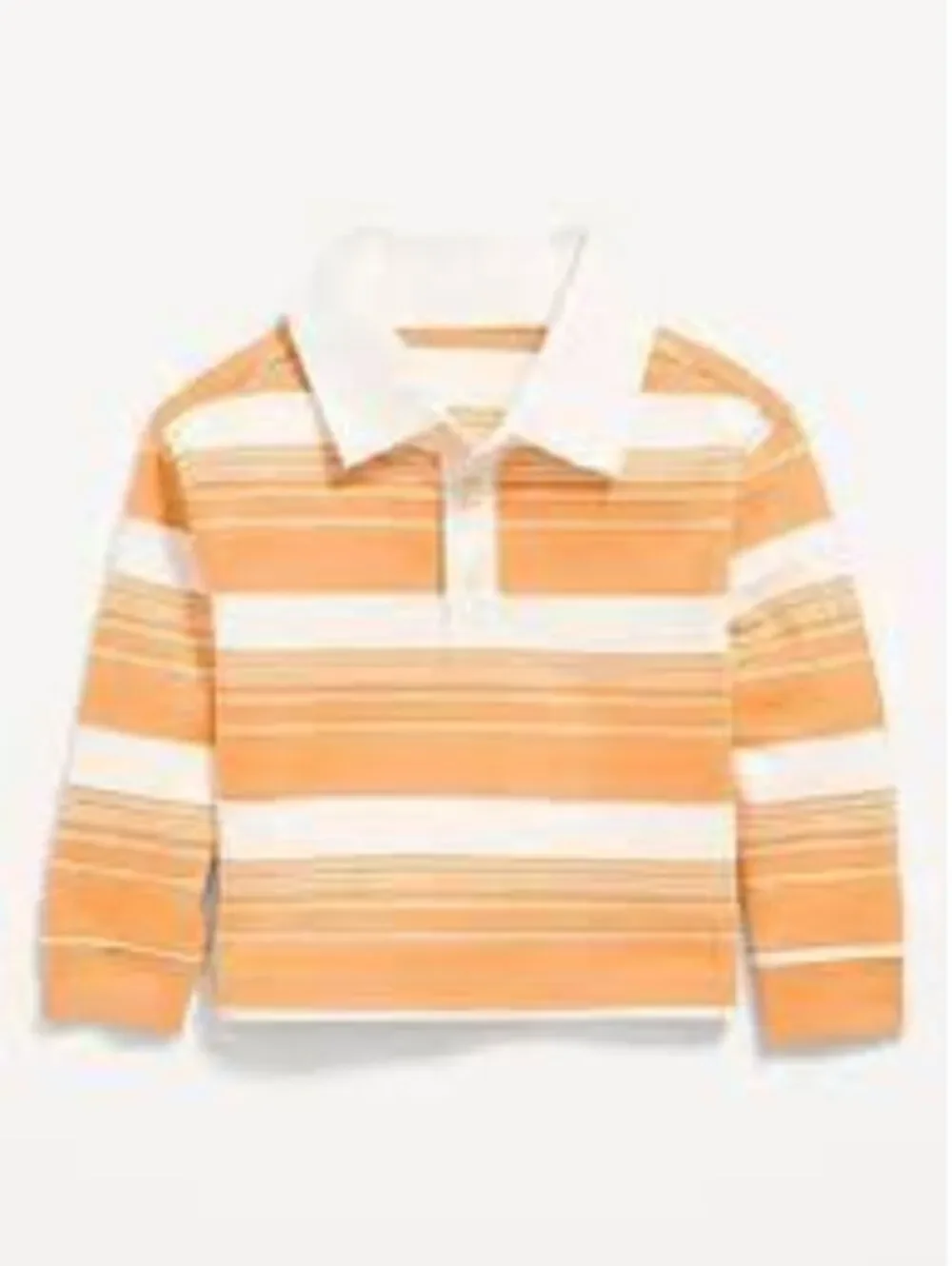 Old navy Unisex oversized boxy fit long sleeve rugby shirt 4T